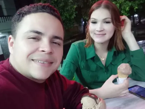 modelo de live official AmbarAndJhordan